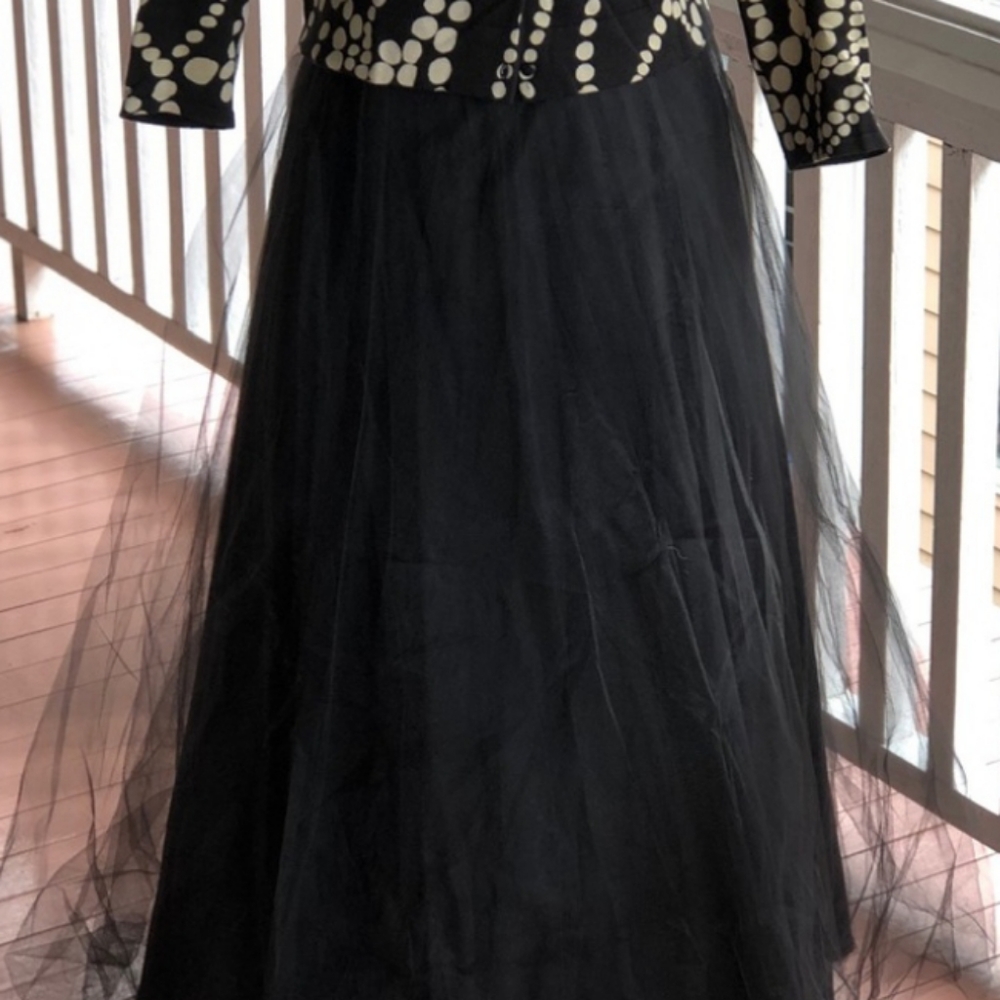 Black Tulle Skirt by Maxou